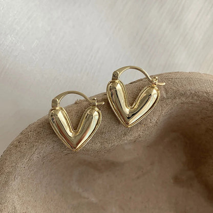 Heart Stud Earrings